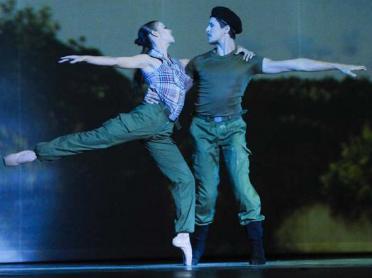 Vilma en el Ballet Nacional Cubano