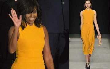 El vestido de Michelle Obama se agotó en 50 minutos