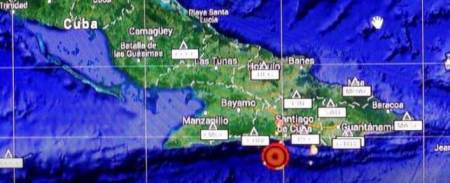 Reportan nuevo sismo perceptible al suroeste de Santiago de Cuba, Granma y Guantánamo