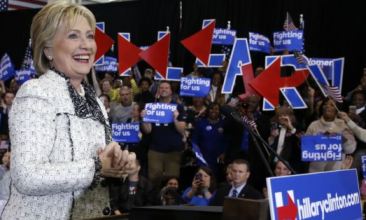 Triunfo arrollador de Hillary Clinton en Carolina del Sur