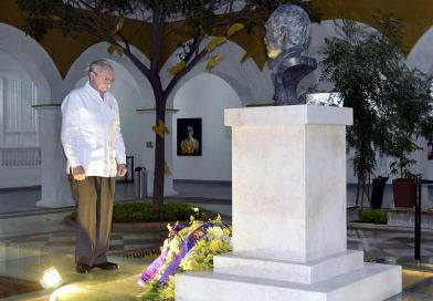En Cartagena de Indias Raúl Castro rinde homenaje a Gabriel García Márquez