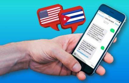 Ya es posible enviar SMS de Cuba a EE.UU.
